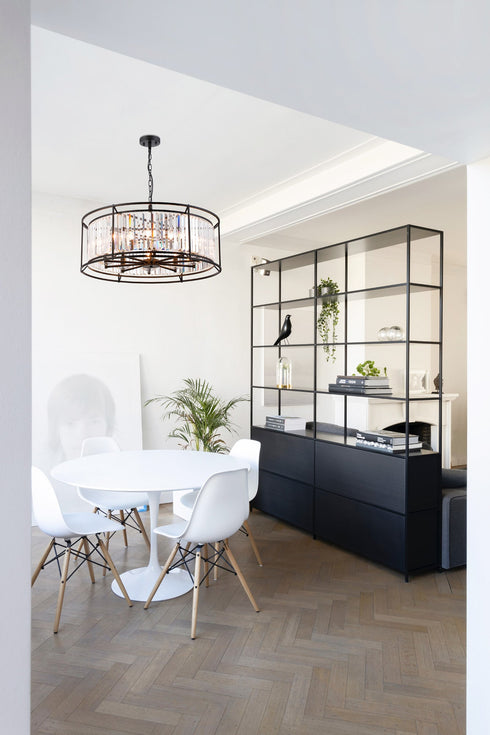 Mano Pendant / Semi Ceiling Convertible 10 Light